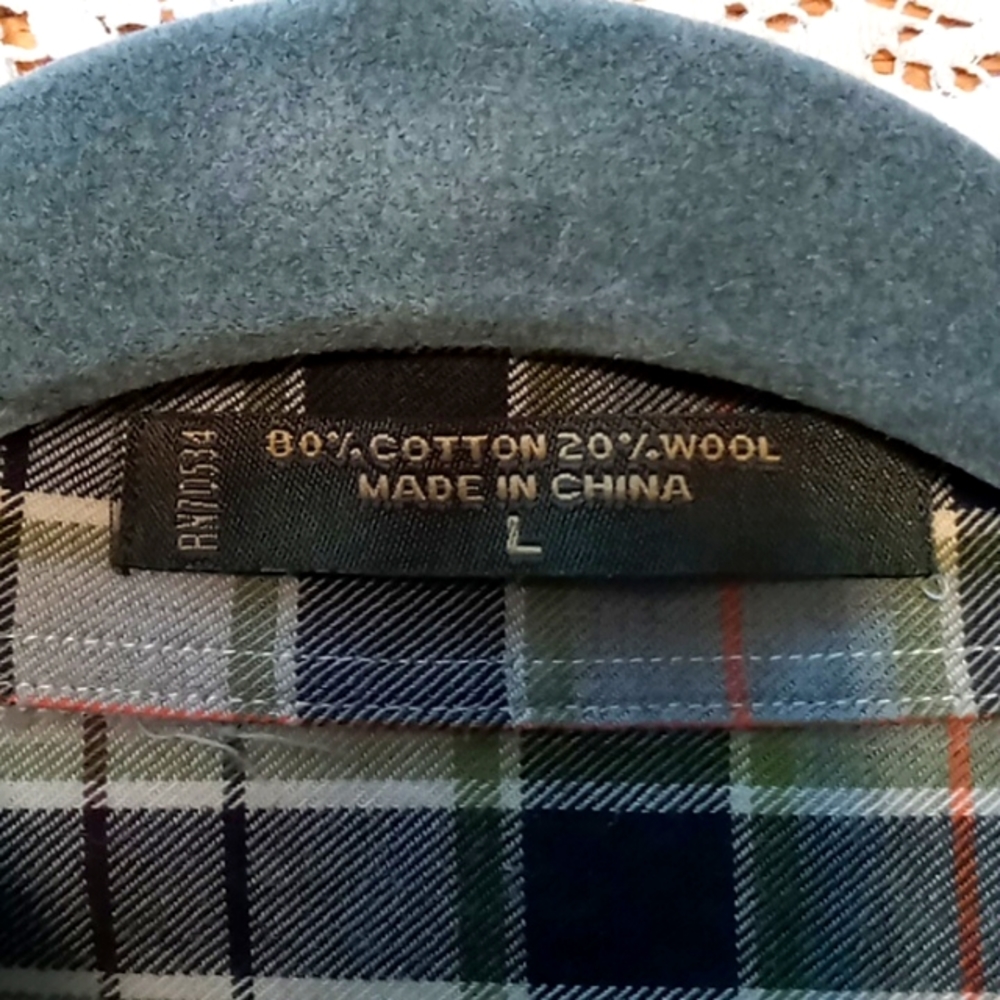 Orvis Signature Collection Size Large Cotton/Wool… - image 5